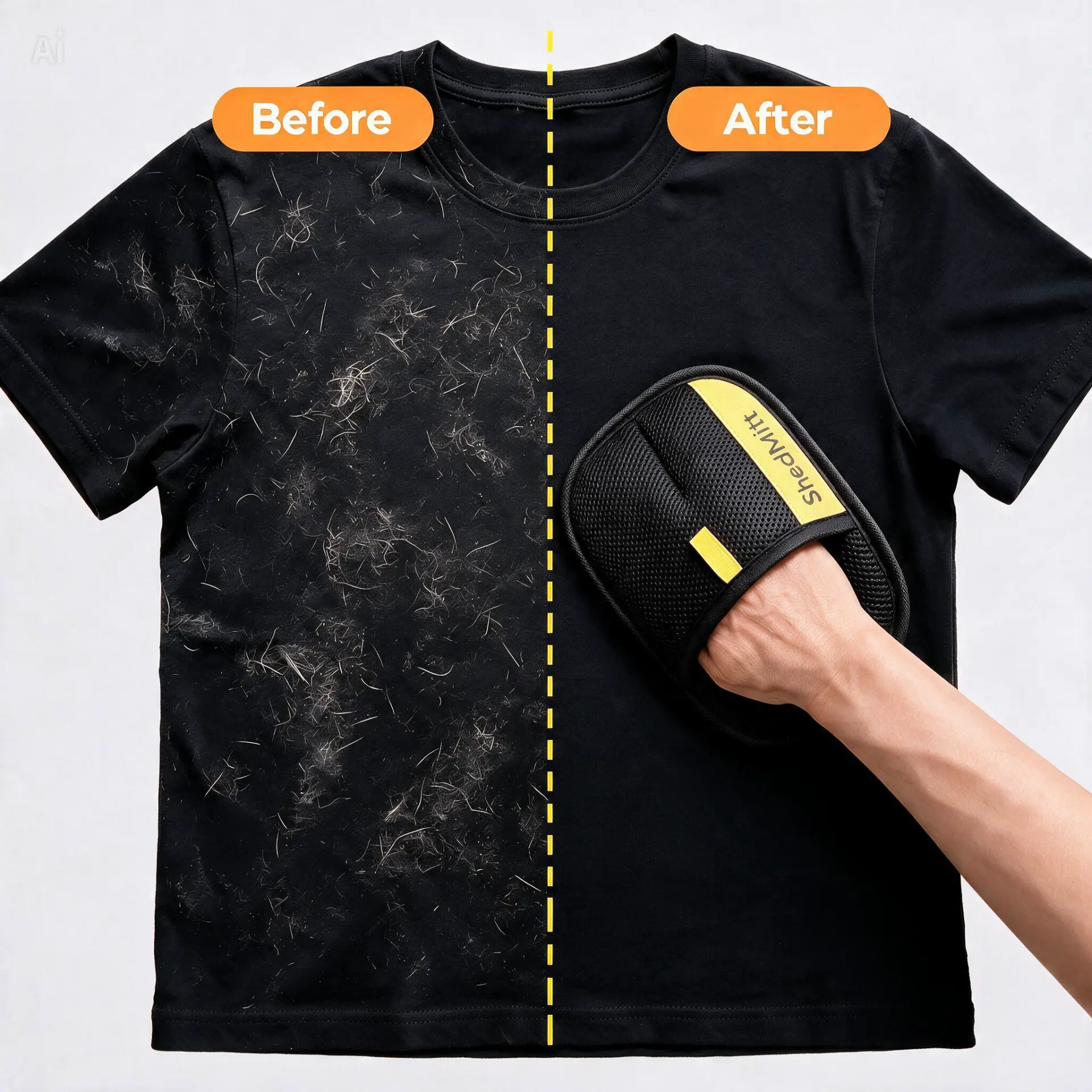 Cleans in Seconds What Takes Lint Rollers Forever